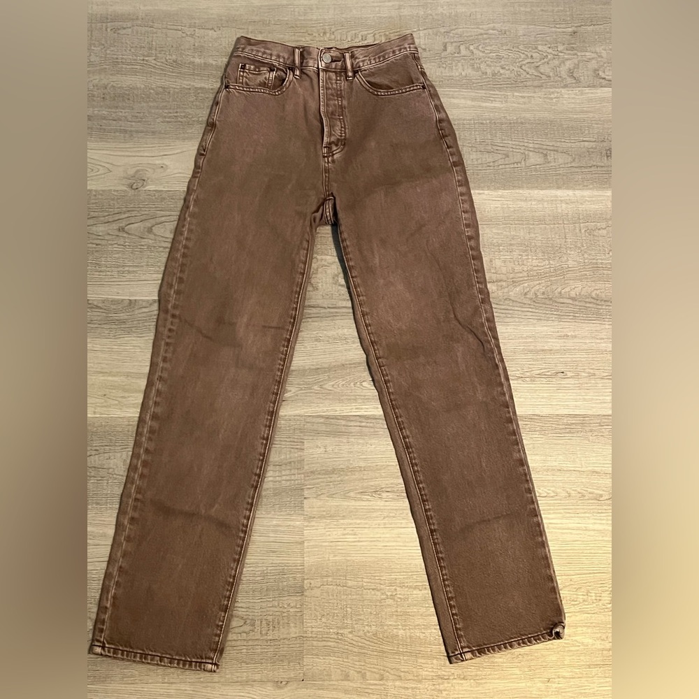 Pacsun Brown Dad Jeans